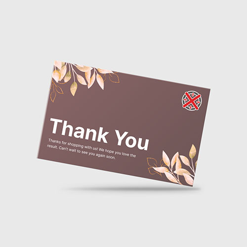 Thank You Card